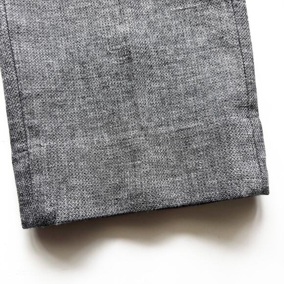 Banana Republic Ryan Fit Gray Dress Pant Sz 4 Low Rise Stretch Slim Straight - Picture 11 of 12